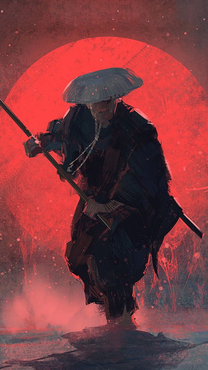 Ninja Warrior Samurai Art Wallpaper