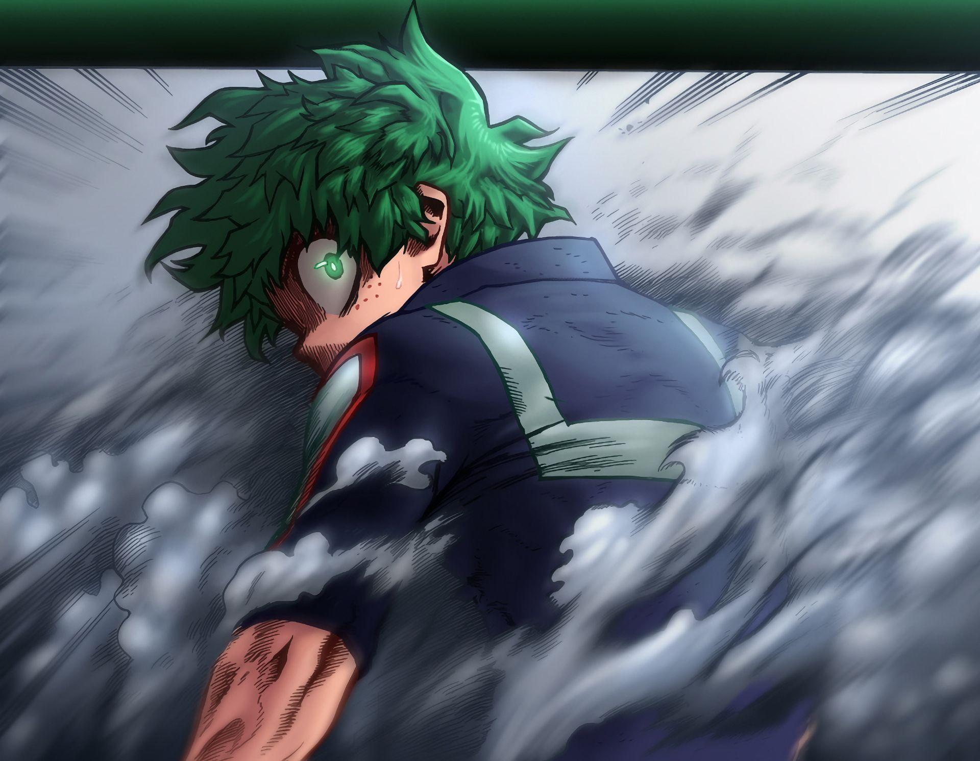 Mobile Wallpaper Anime Izuku Midoriya My Hero Academia