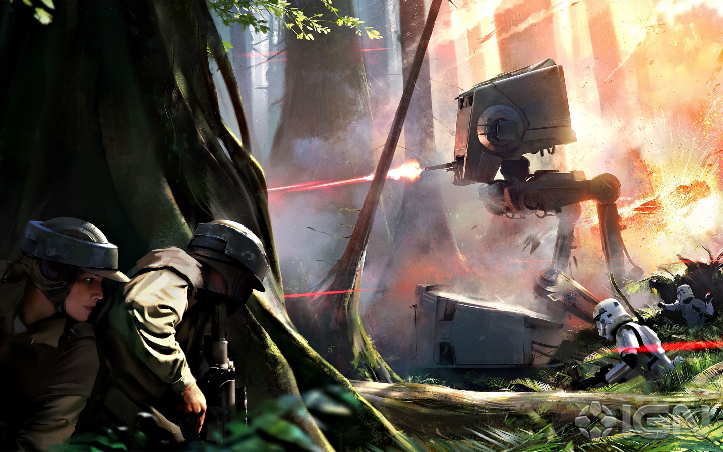 Star Wars Battlefront Game Wallpaper HD