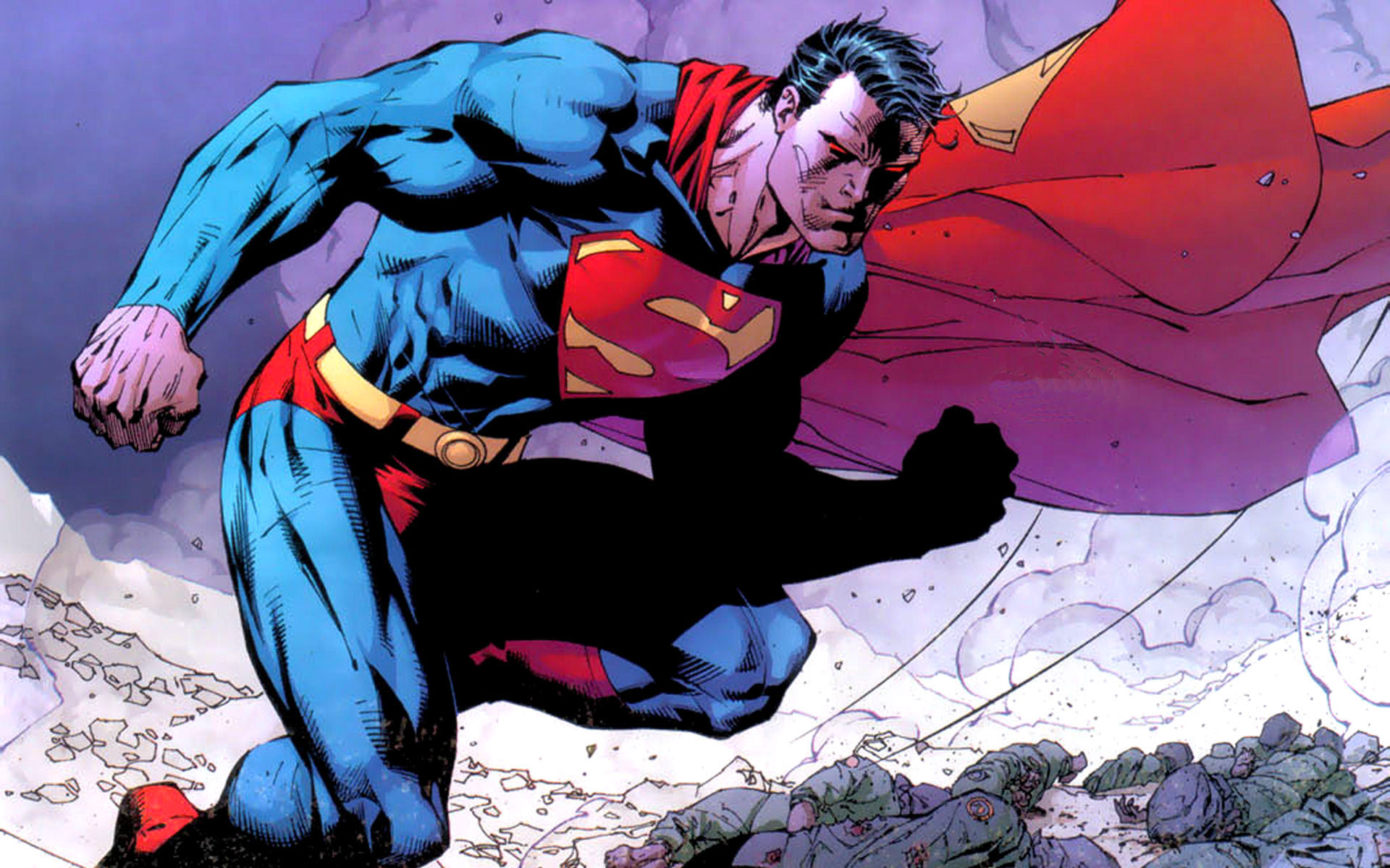 Dc Ics Superman Superheroes Jim Lee Wallpaper