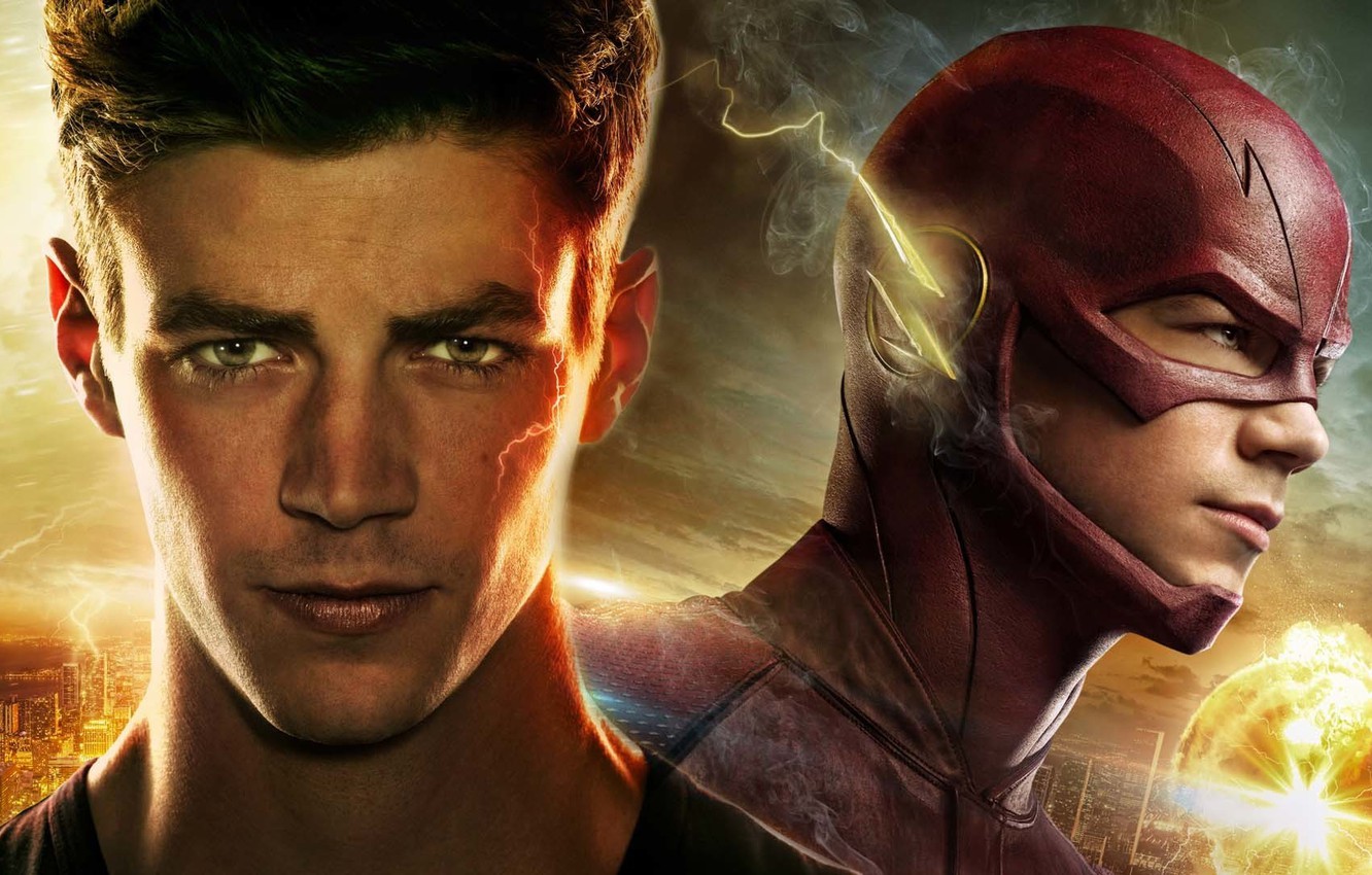 Wallpaper Grant Gustin Gastin Barry Allen The Flash