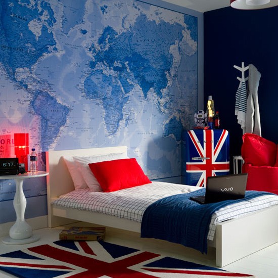 Map Wallpaper Boy S Bedroom Children Rooms Best Of