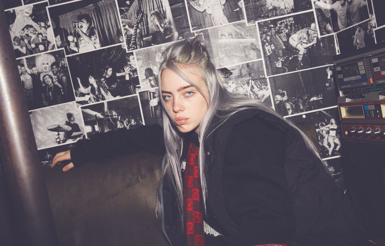 Billie Eilish Wallpaper Gray Hair