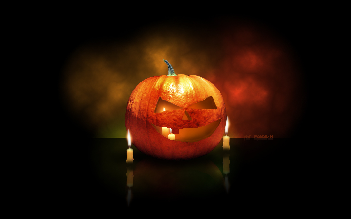 Halloween Pumpkin Wallpaper By Wellgraphic Customization