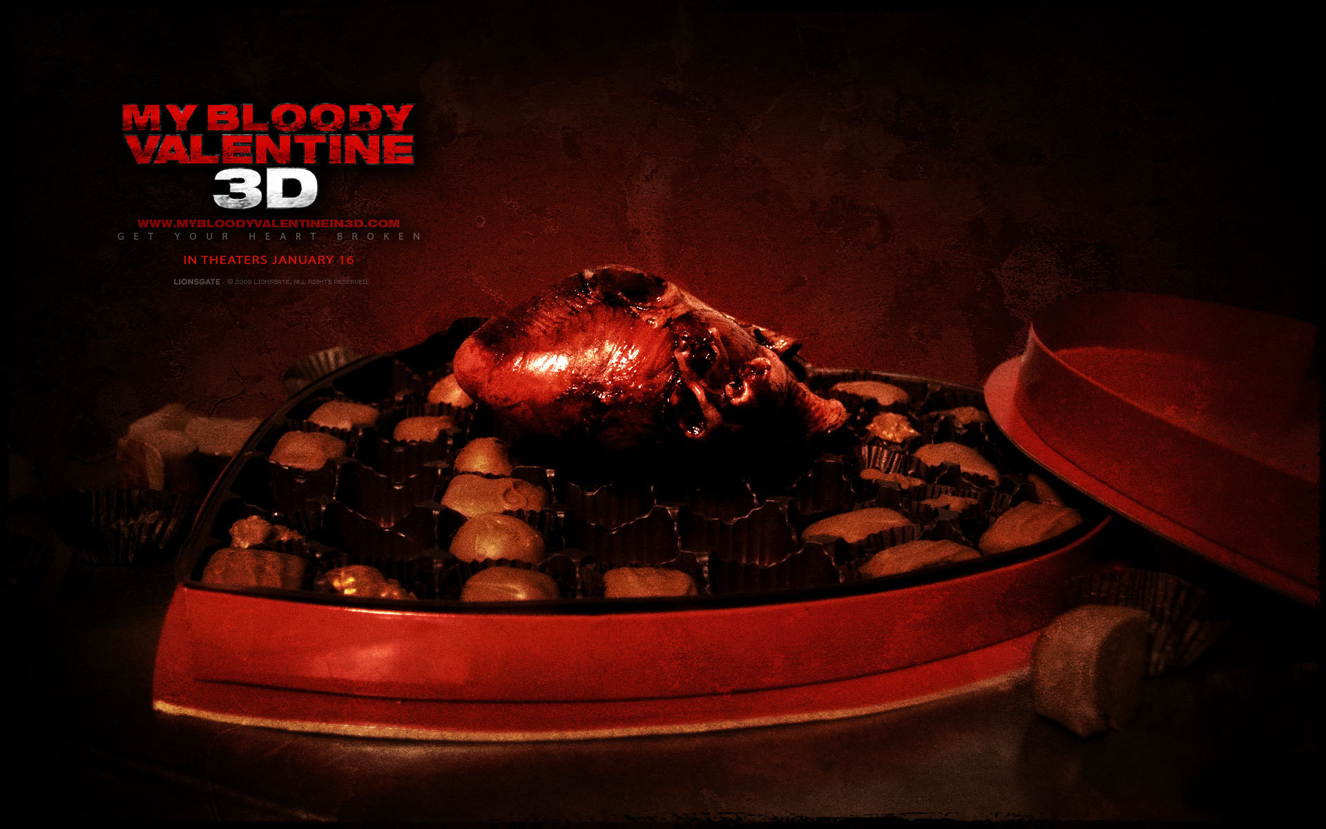My Bloody Valentine 3d Wallpaper Horror Movies