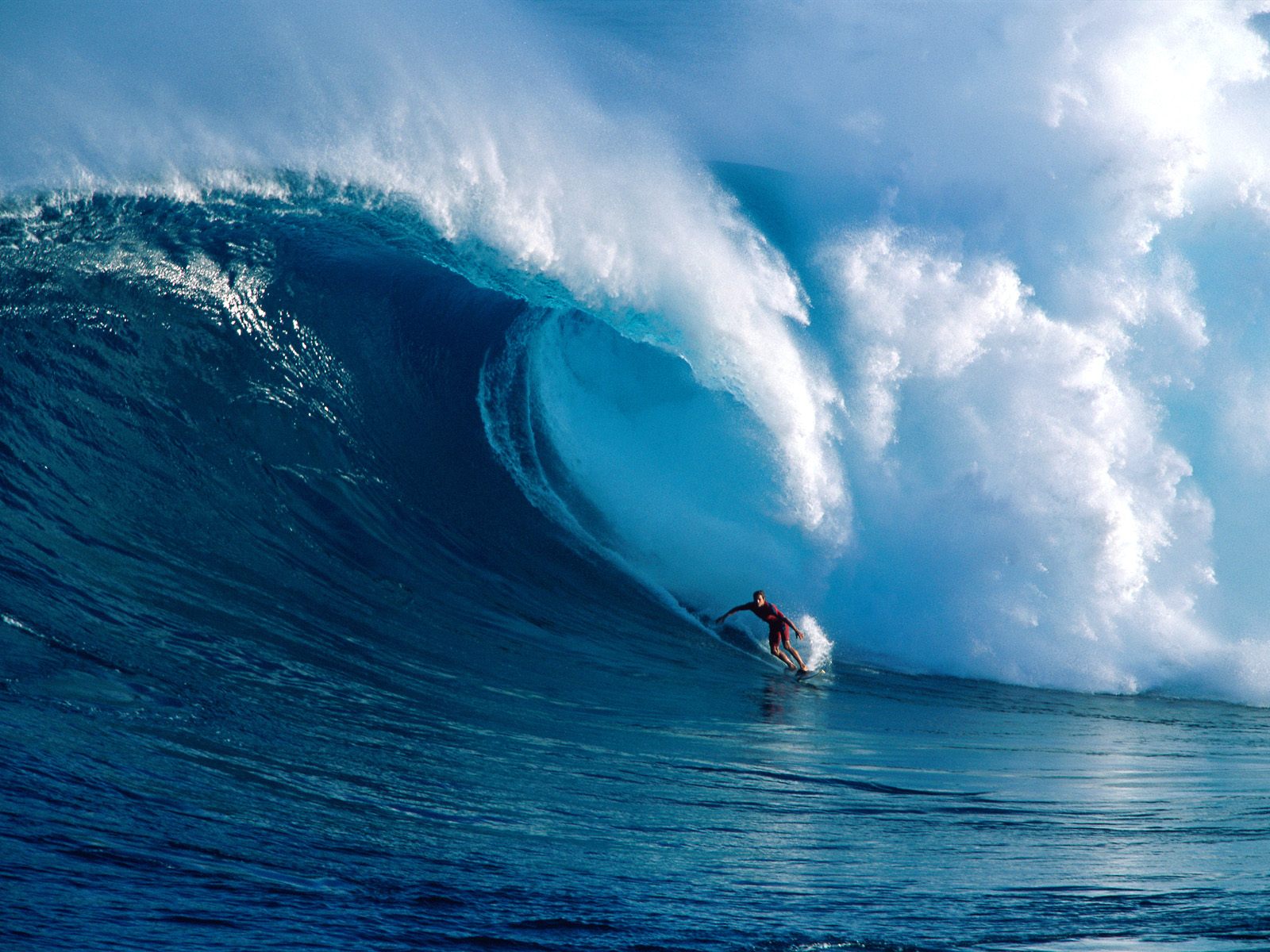 Hawaii Surfing Dangerous Waves New Stylish Wallpaper