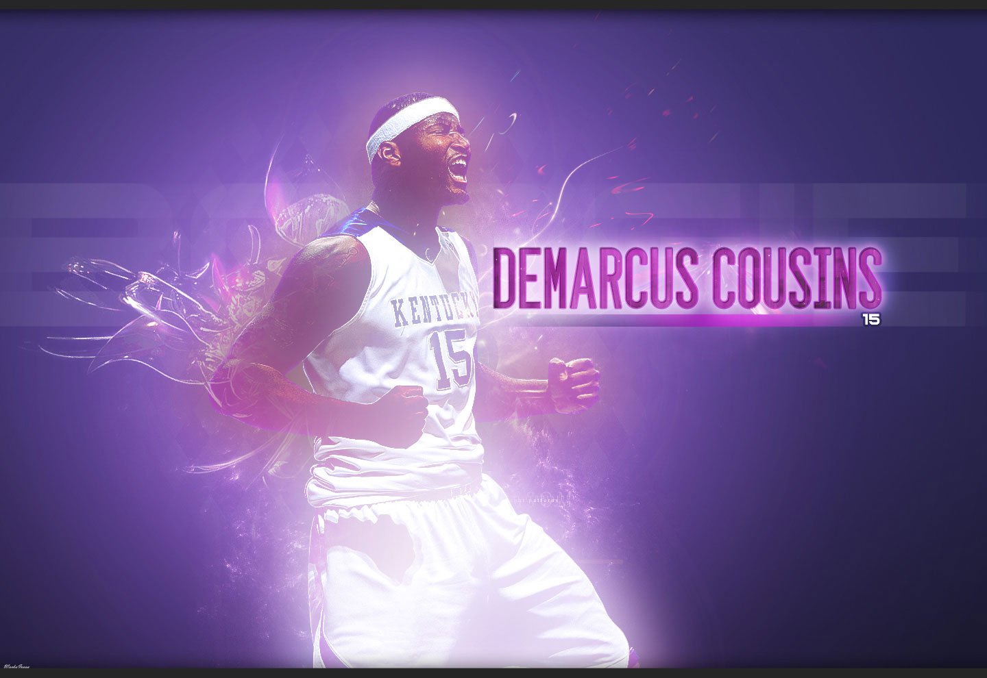 DeMarcus Cousins Kentucky Wildcats Wallpaper Basketball