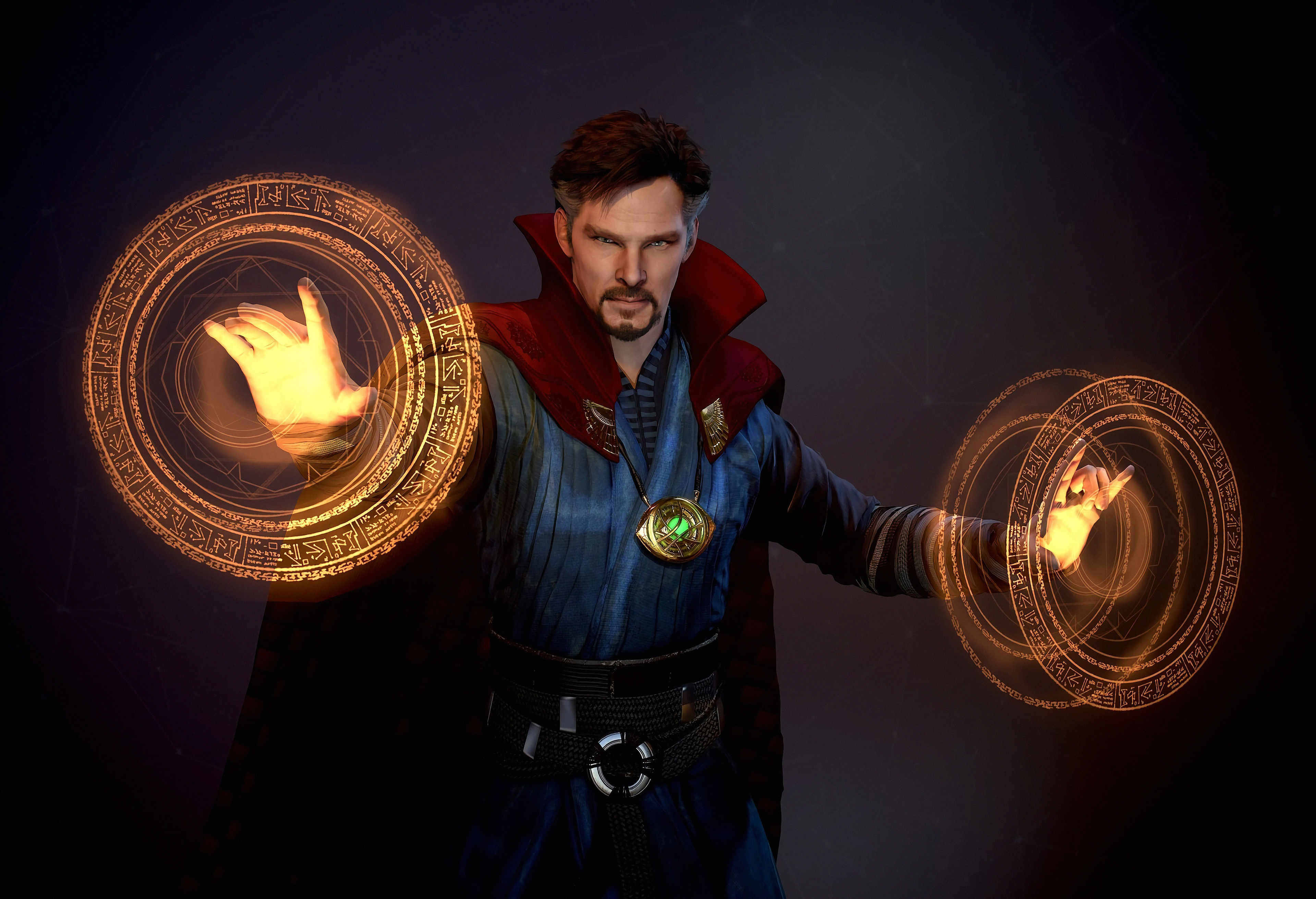 Doctor Strange 4k New Art Wallpaper HD Superheroes Image