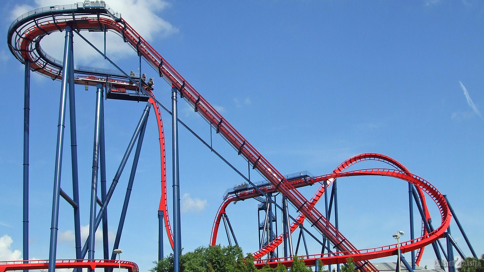 Roller Coaster Wallpaper