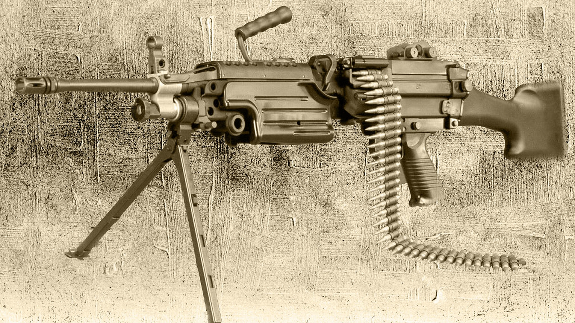 Machine Gun Full HD Wallpaper and Background 1920x1080