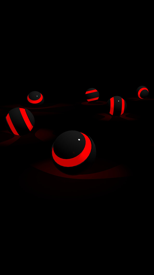 Black And Red Abstract iPhone Wallpaper Background