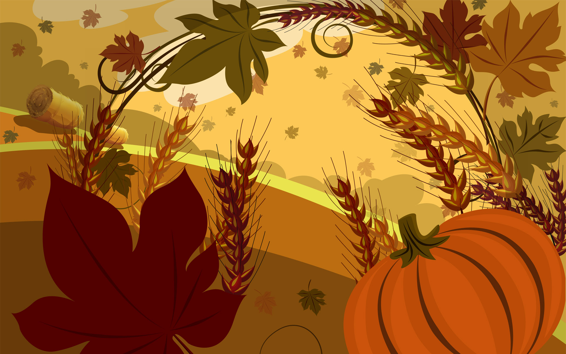 Cute Thanksgiving Widescreen HD Wallpaper Amazing