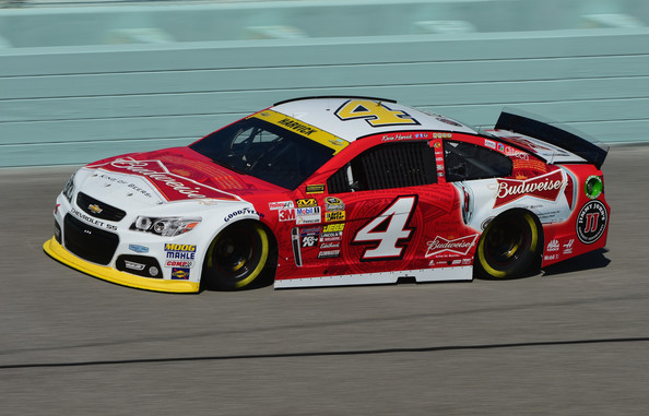Kevin Harvick Driver Of The Budweiser Chevrolet