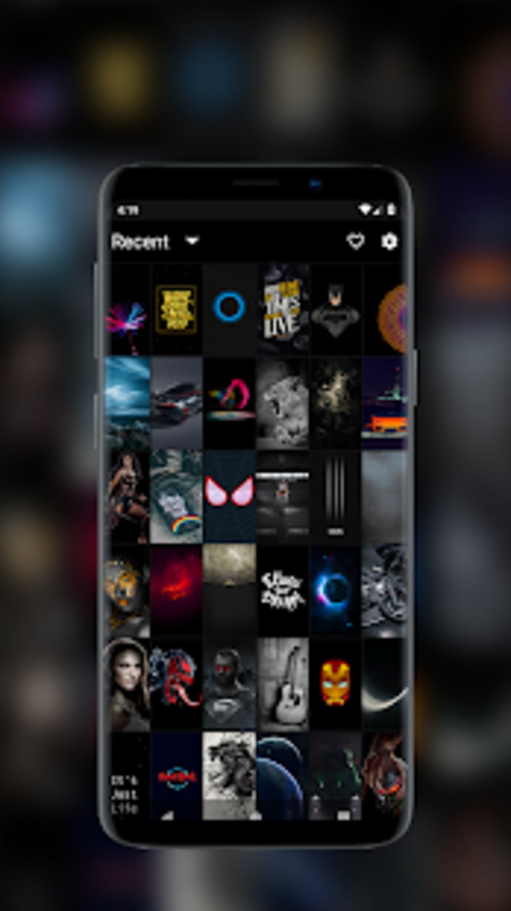 Black Wallpaper 4k Dark Amoled Background For Android