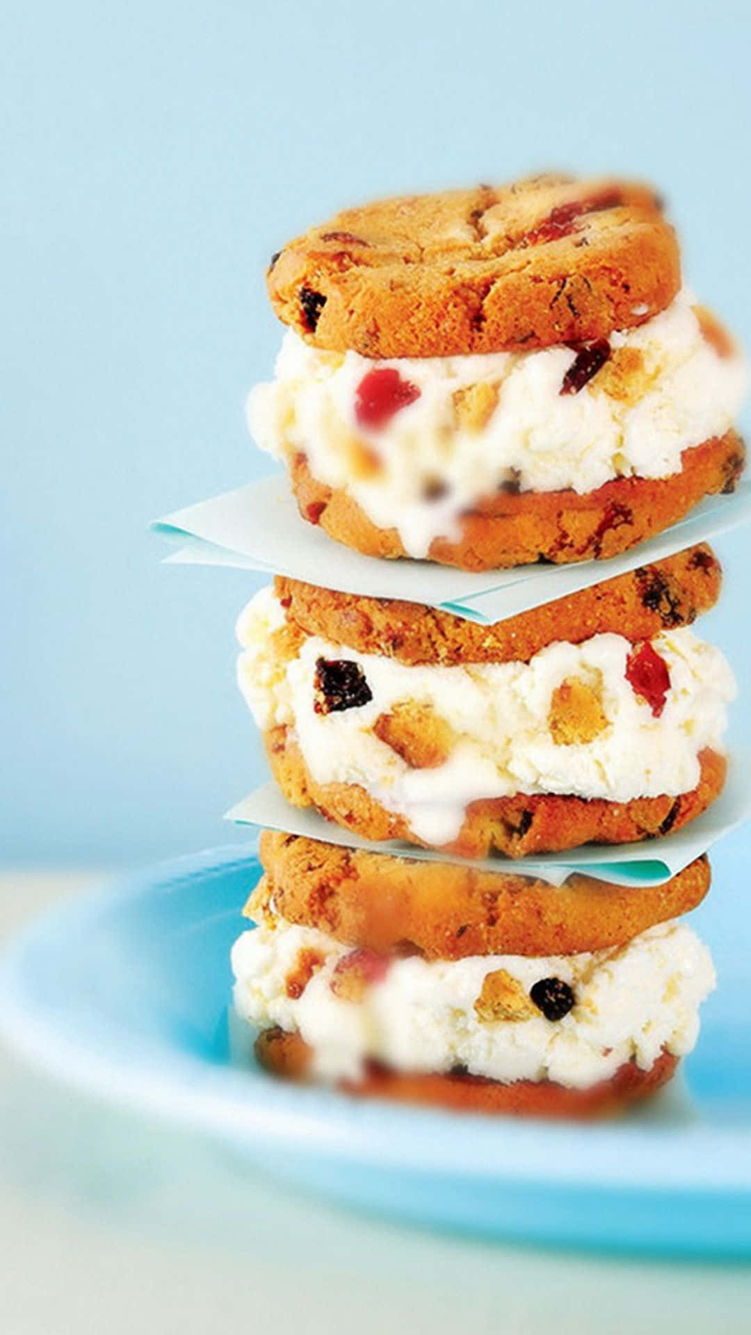 Indulge Yourself With This Delicious Dessert iPhone Wallpaper