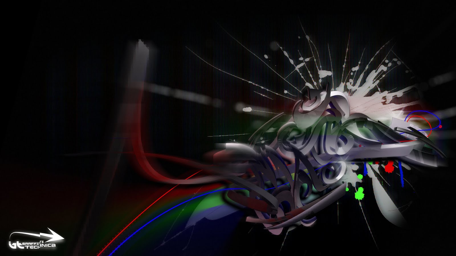Design Using Graffiti Art You May Use Them As Desktop Background Or
