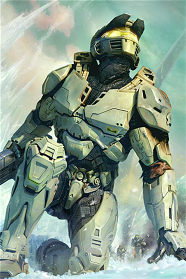 Master Chief Game iPhone Wallpaper S 3g