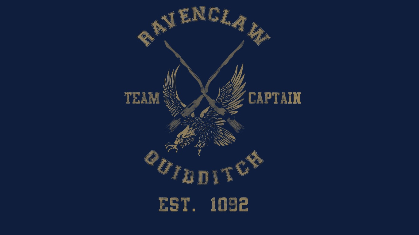 harry potter quidditch hogwarts ravenclaw HD Wallpaper of Books 1366x768