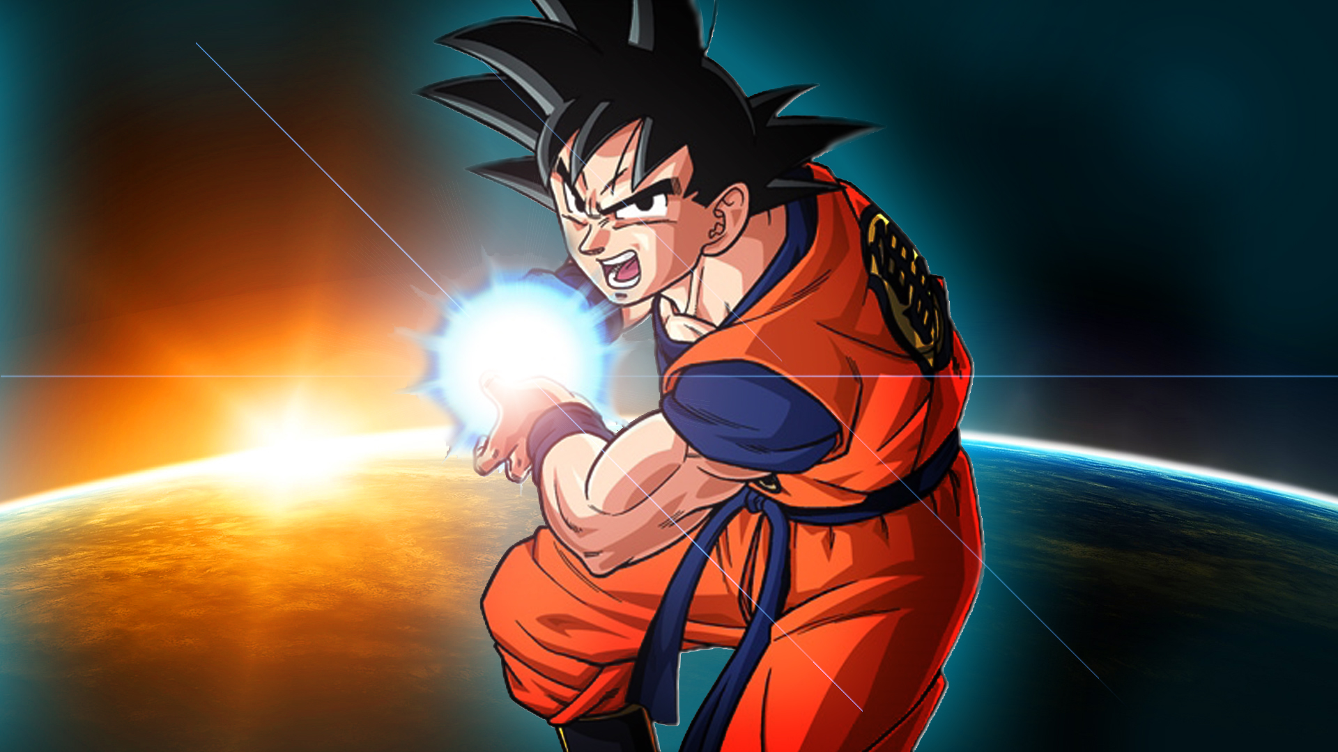 super saiyan 4 goku kamehameha wallpaper