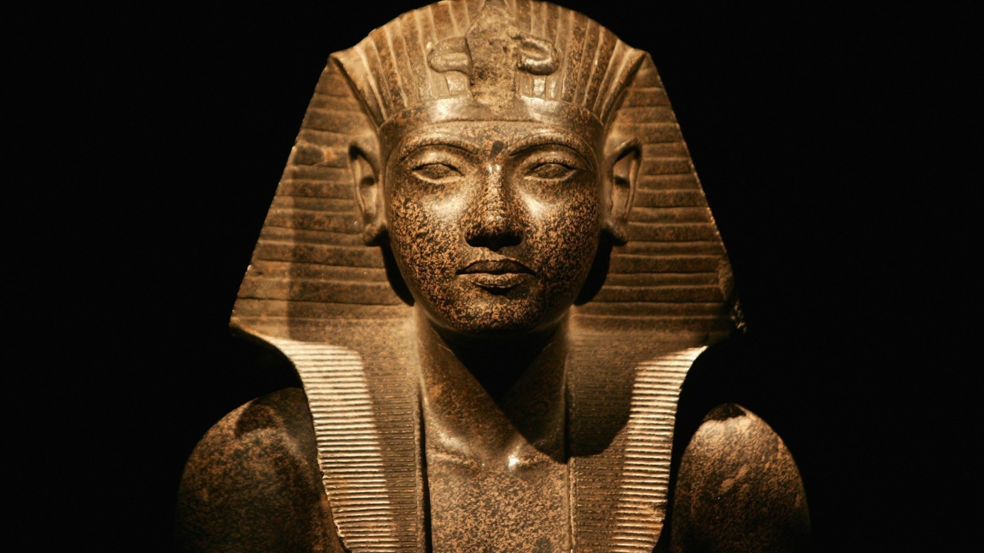 Sculpture Statue Egypt Pharaoh Wallpaper