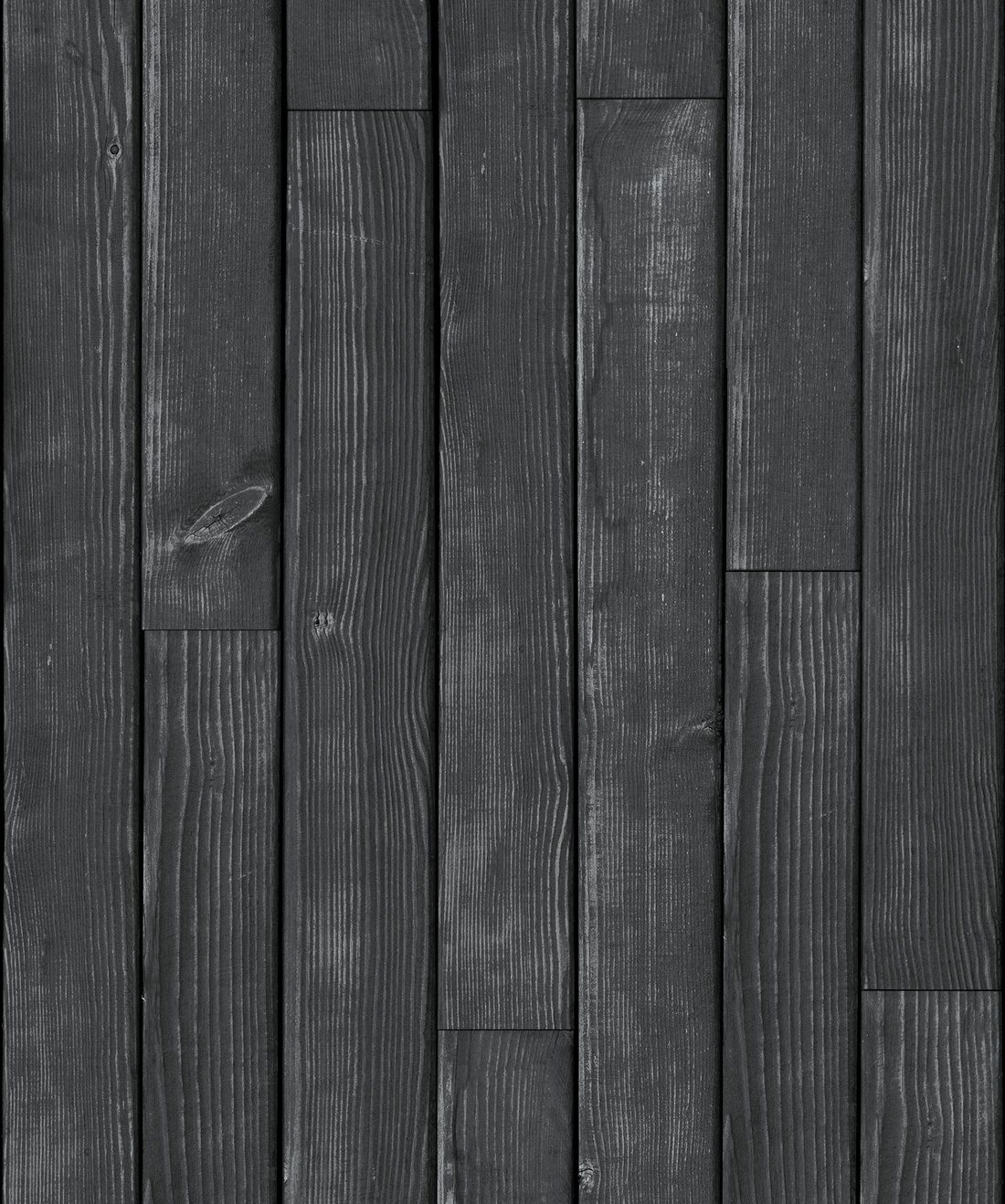 Black Wooden Boards Wallpaper Timber Panelling Milton King