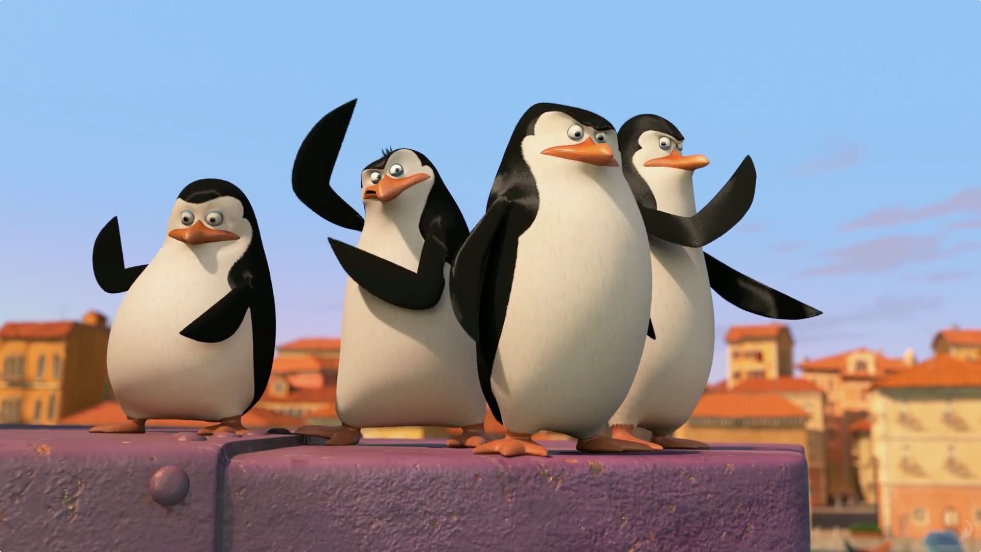 Army Penguins Of Madagascar Wallpaper HD With