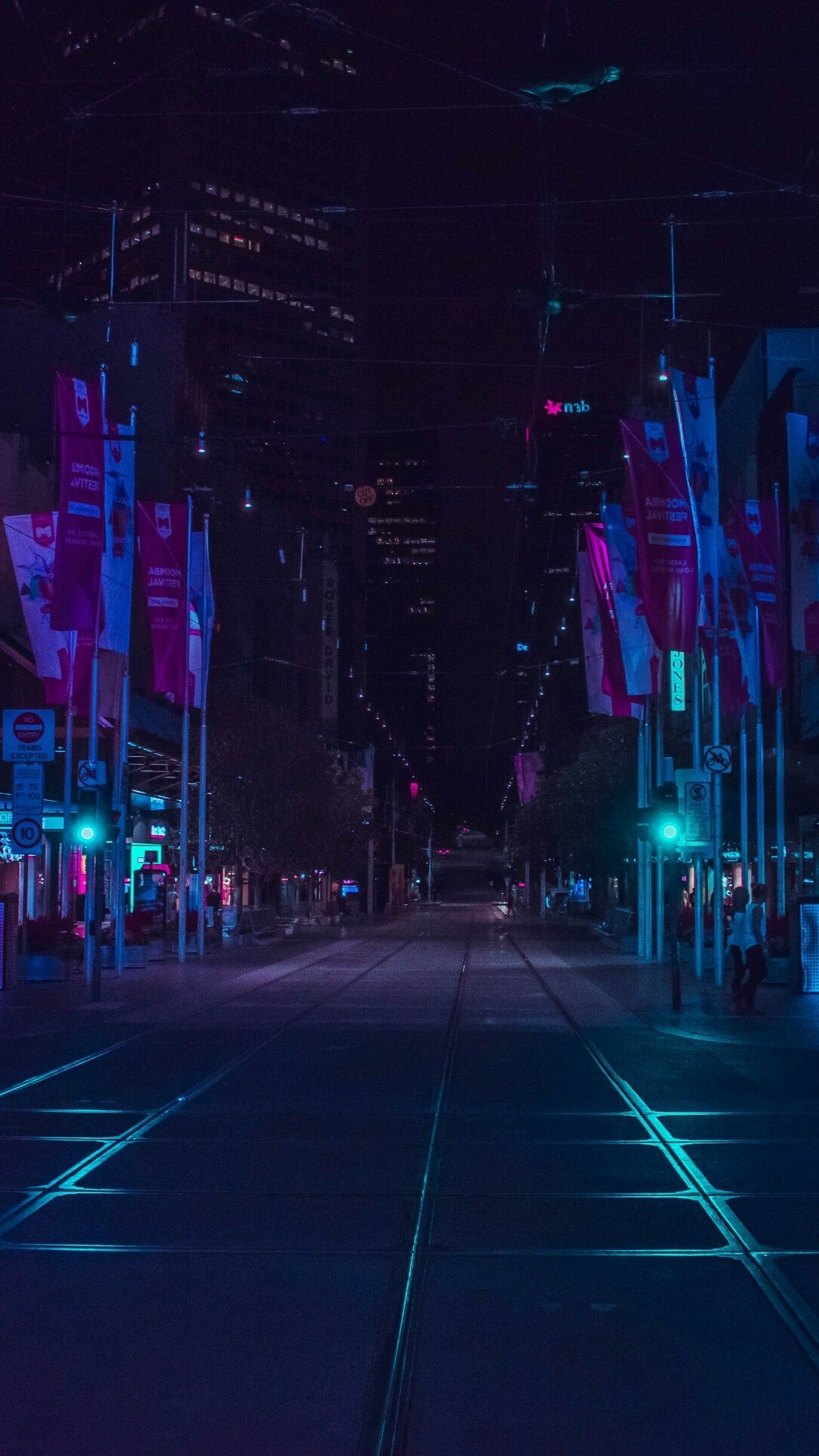 Night Aesthetic Wallpaper On