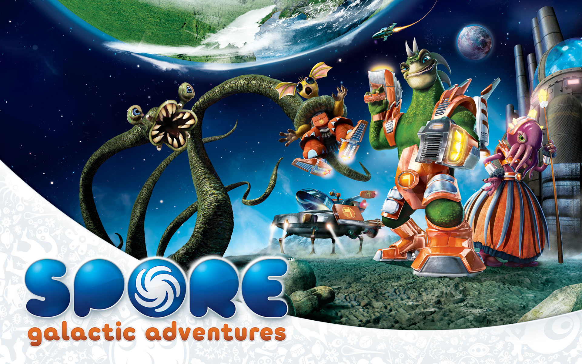Spore Galactic Adventures Game Wallpaper HD