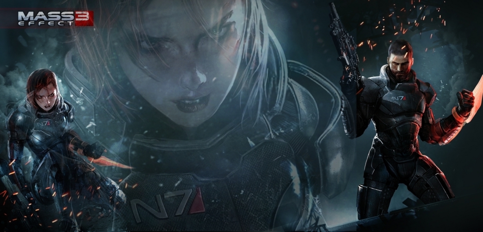 Beauty Re Rendered Mass Effect Wallpaper