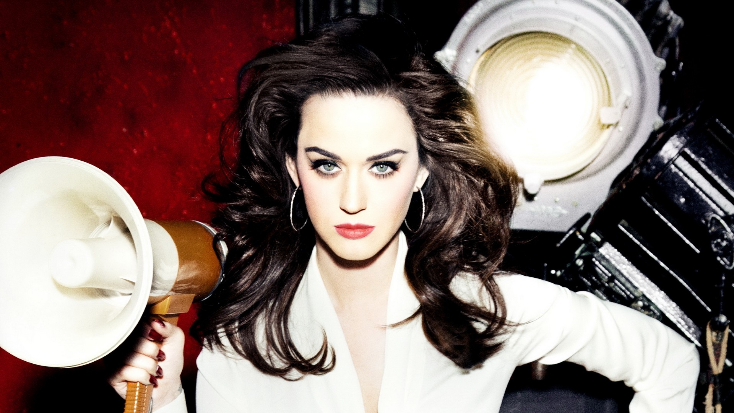 Wallpaper Katy Perry Look Makeup Face Mac Imac