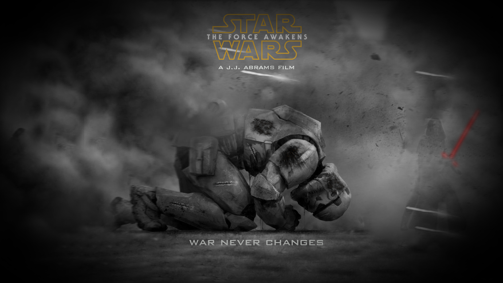 Star Wars The Force Awakens Fan Made Poster by warfighter268 on
