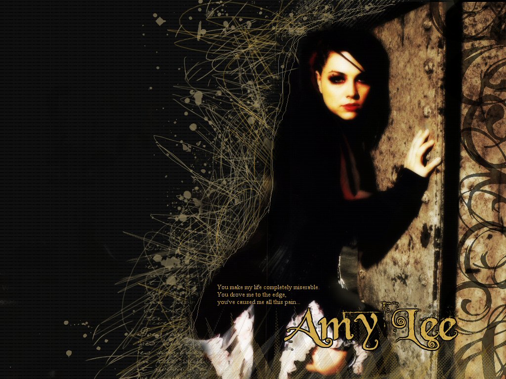 Amy Lee Wallpaper By Conniechan