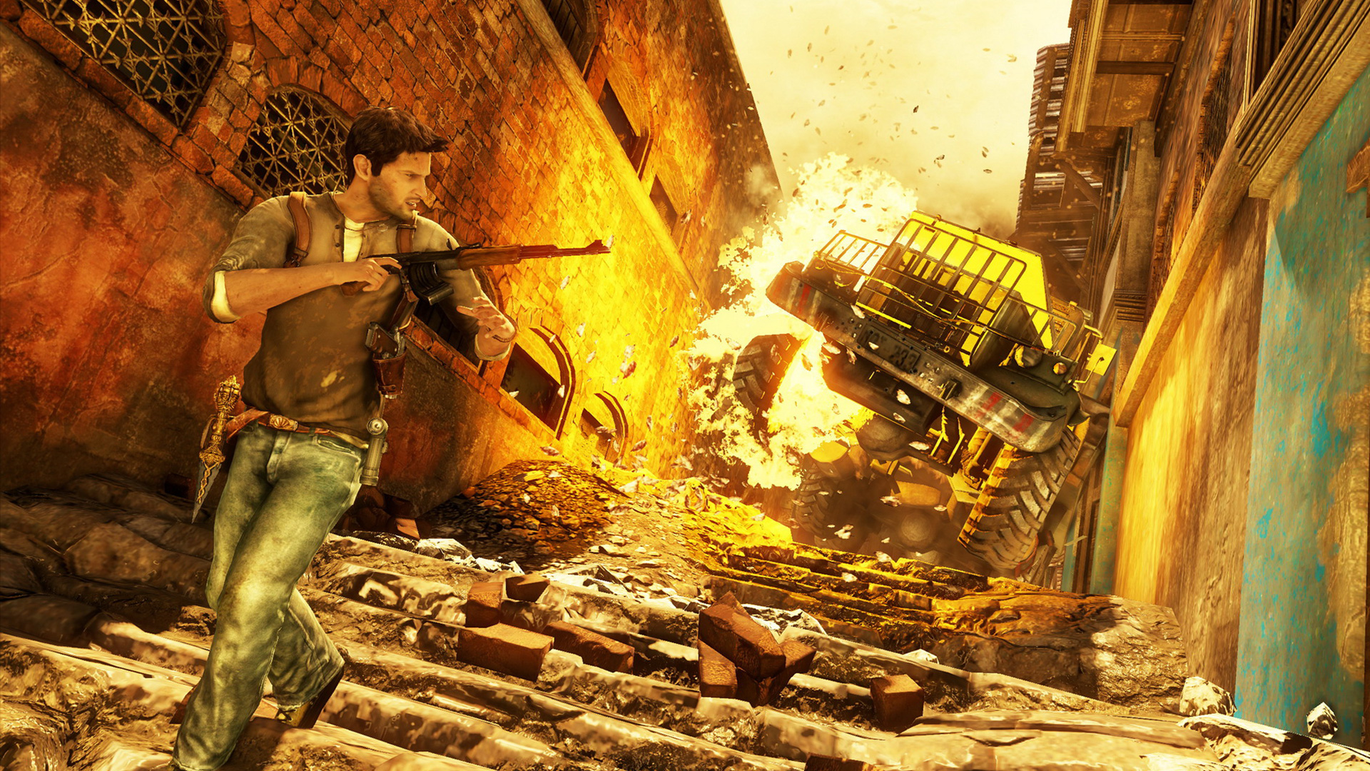 Uncharted Among Thieves Wallpaper In
