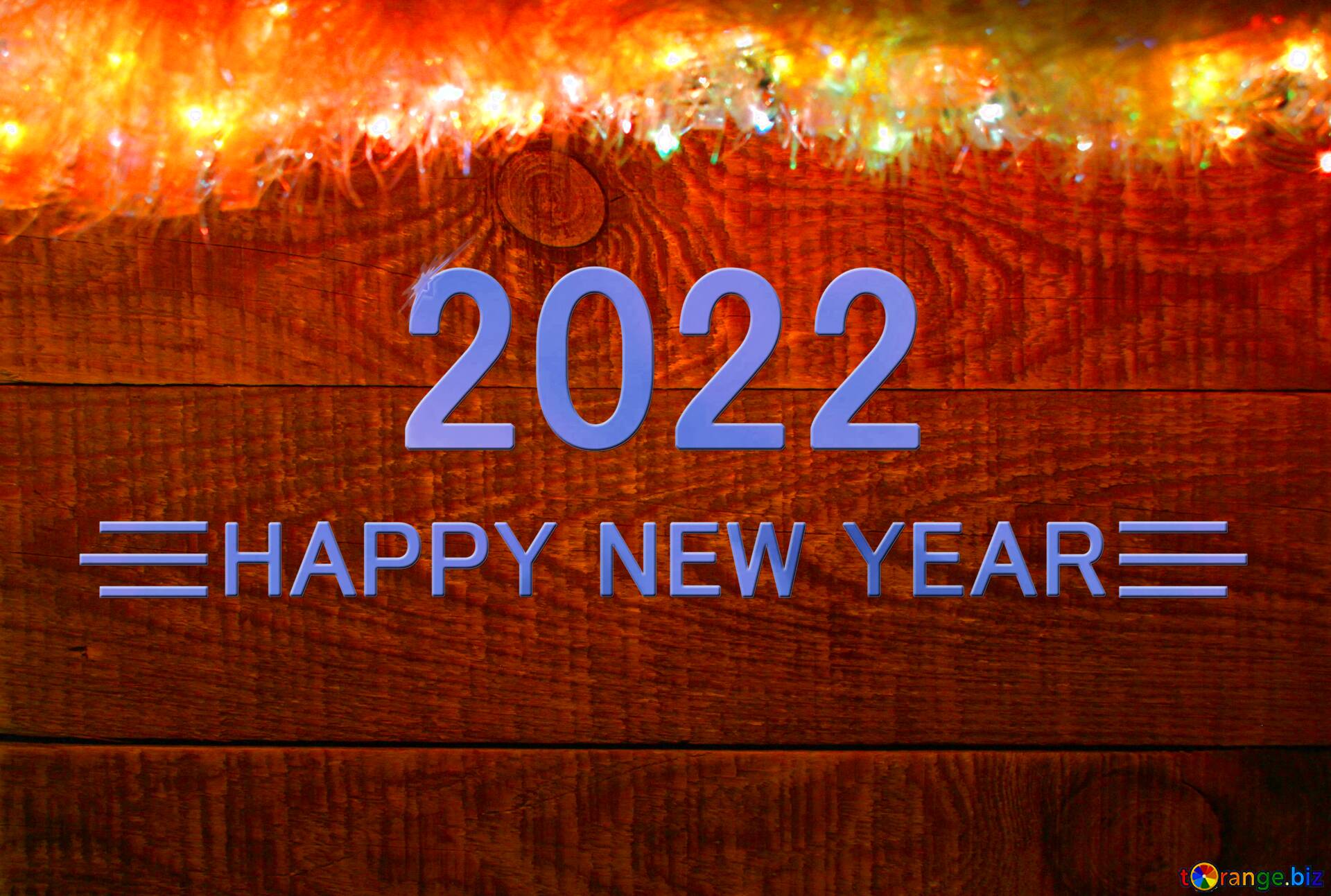 Picture New Year Wooden Wallpaper Background Happy
