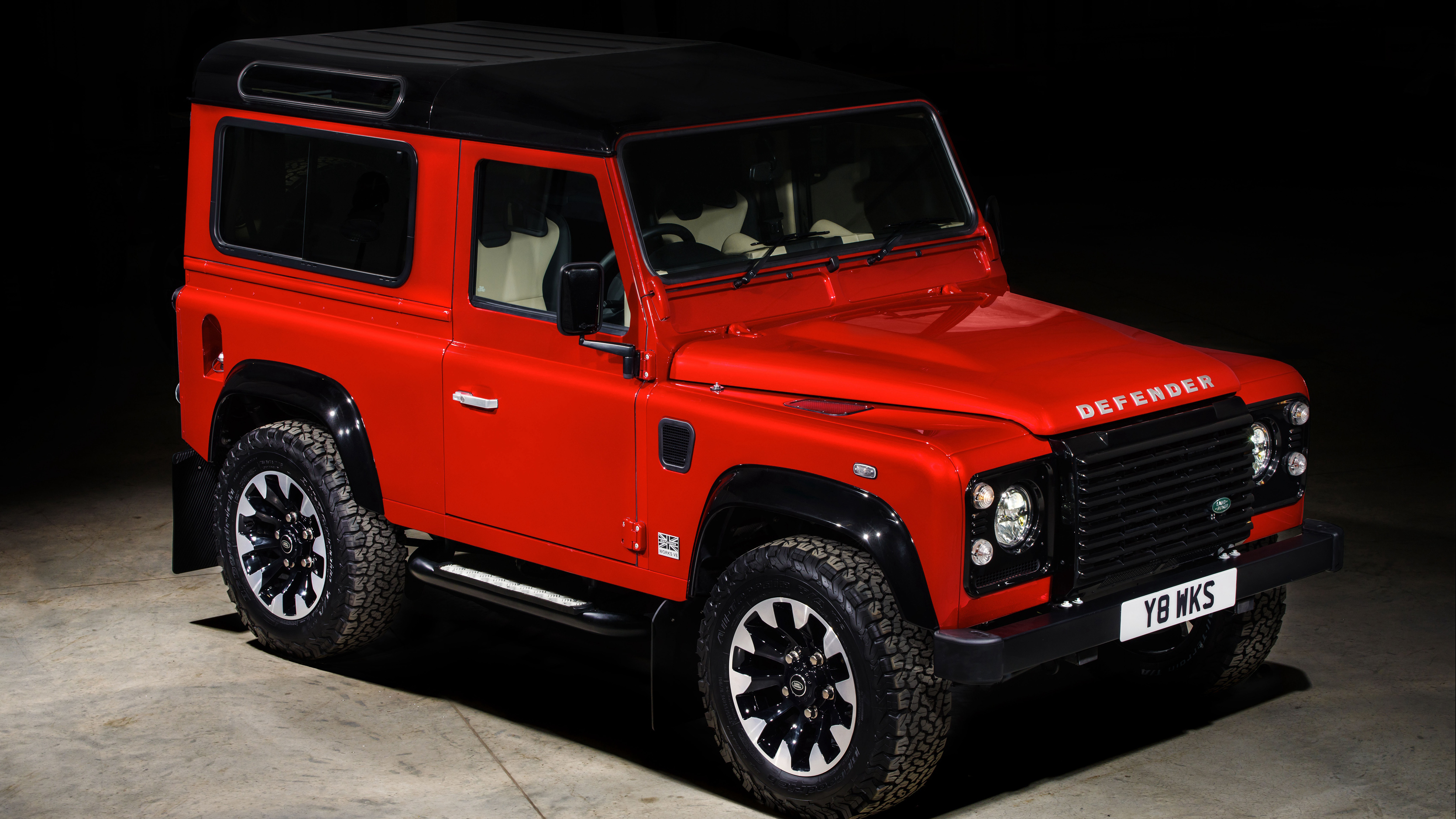 Land Rover Defender Works V8 4k Wallpaper HD Car