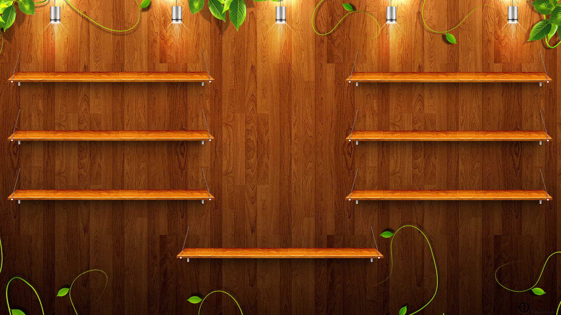 Shelf Desktop Wallpaper WallpaperSafari