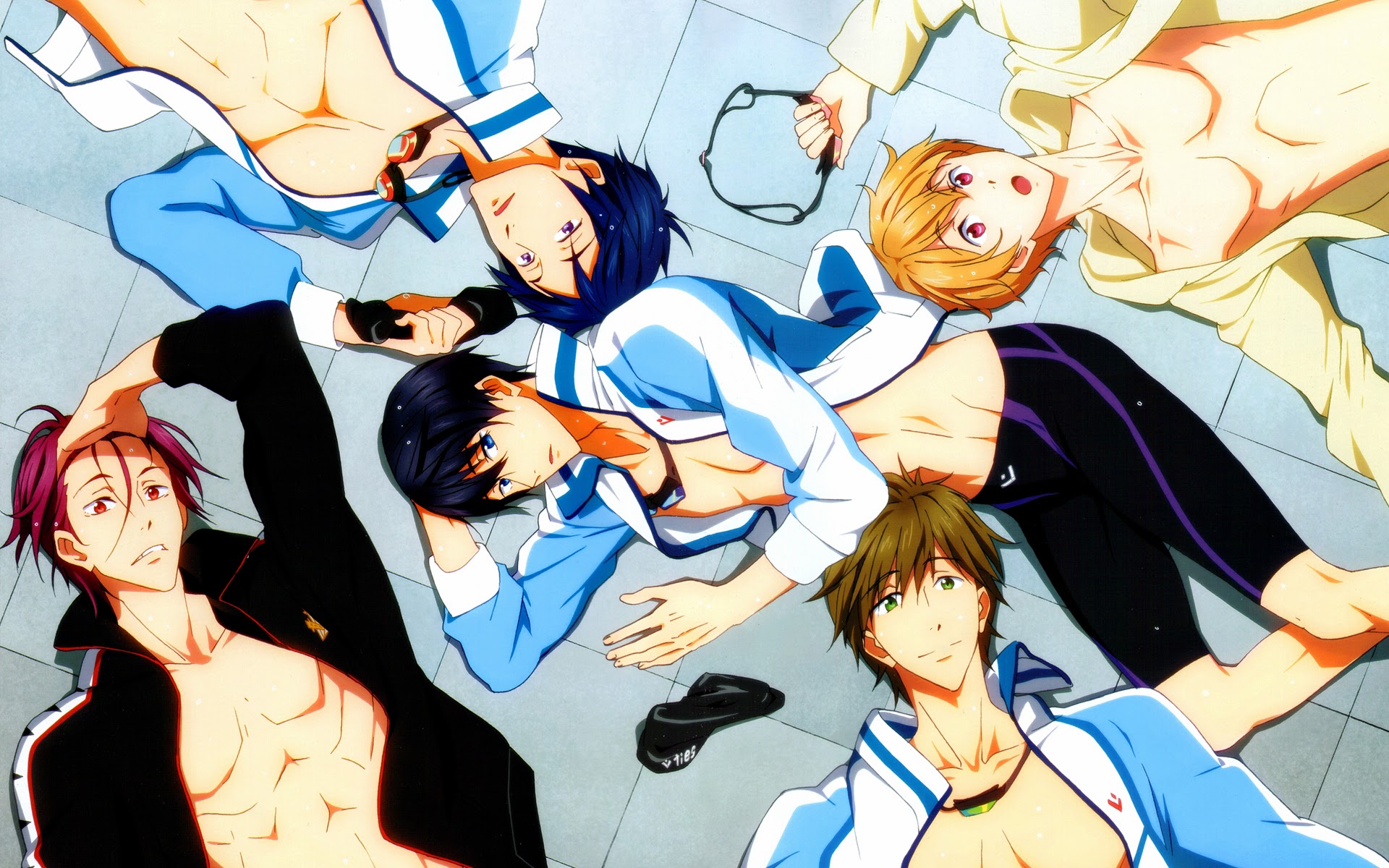 Free Iwatobi Swim Club Anime 04b HD Wallpaper