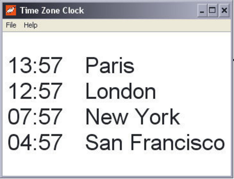 Clocks Organizers Calendars Screenshot For Time Zones Clock