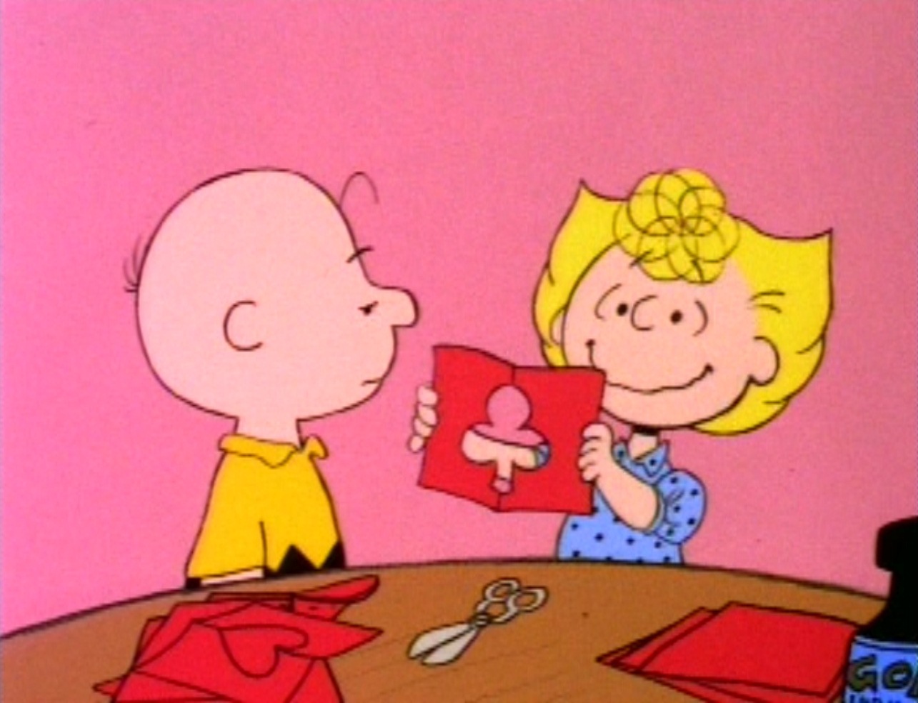 When Valentines Day Arrives Charlie Brown Brings A Brief Case To