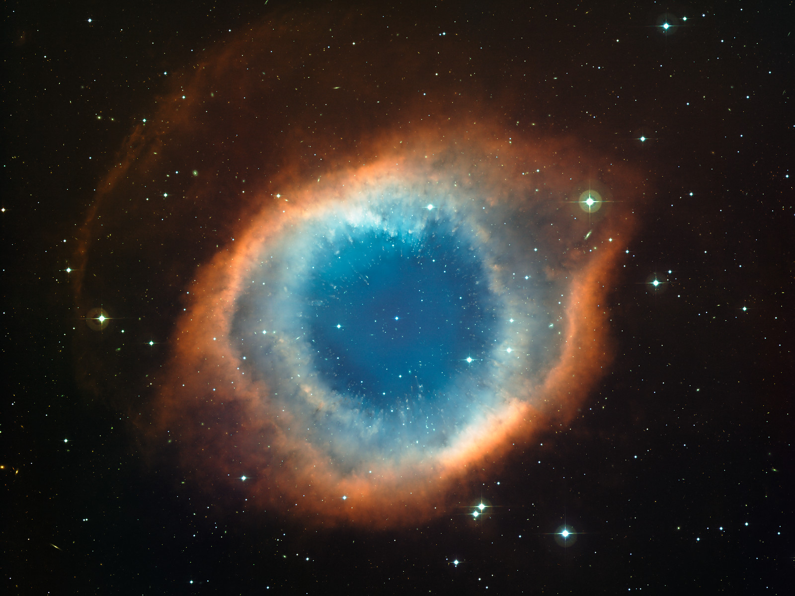 The Helix Nebula Eso