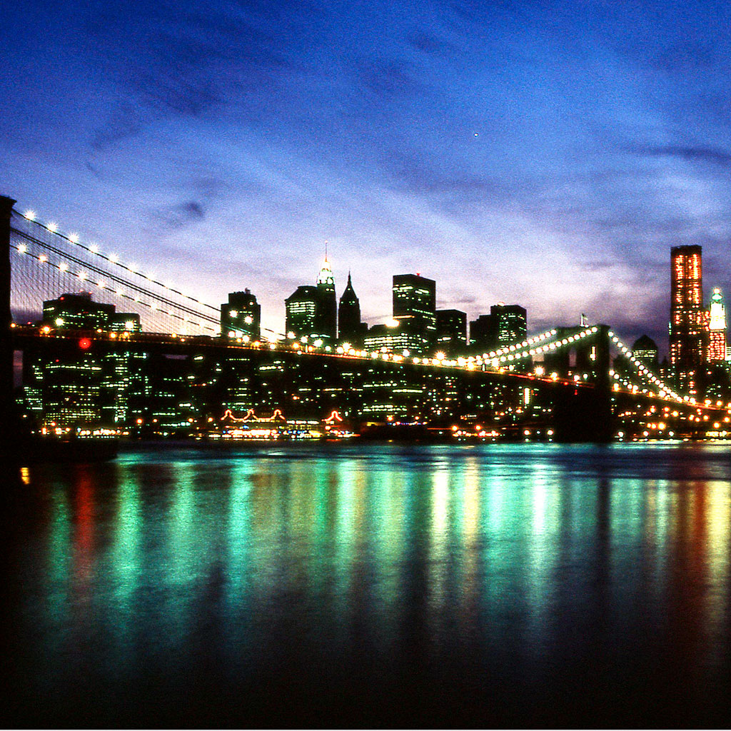 New York City Skyline Wallpaper 1024x1024