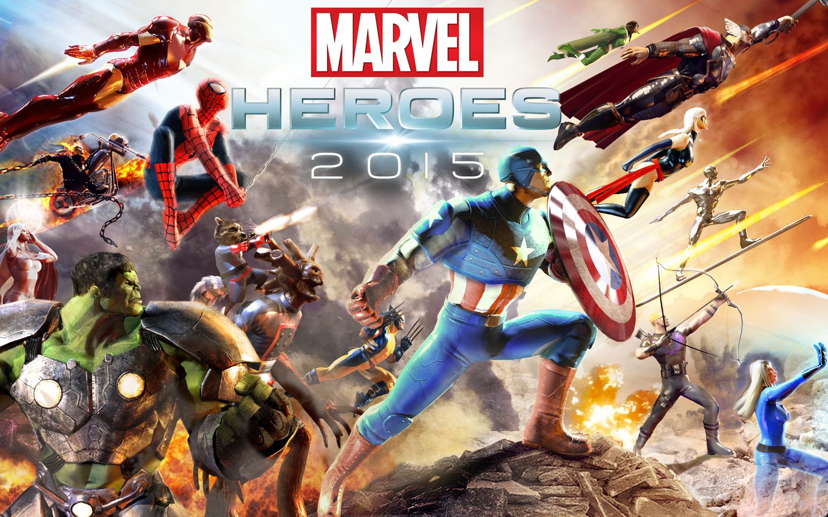 The Ultimate Wallpaper Marvel Heroes Omega