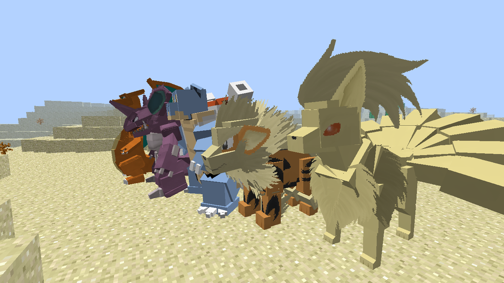 My Minecraft Pixelmon Team By Pickle101101