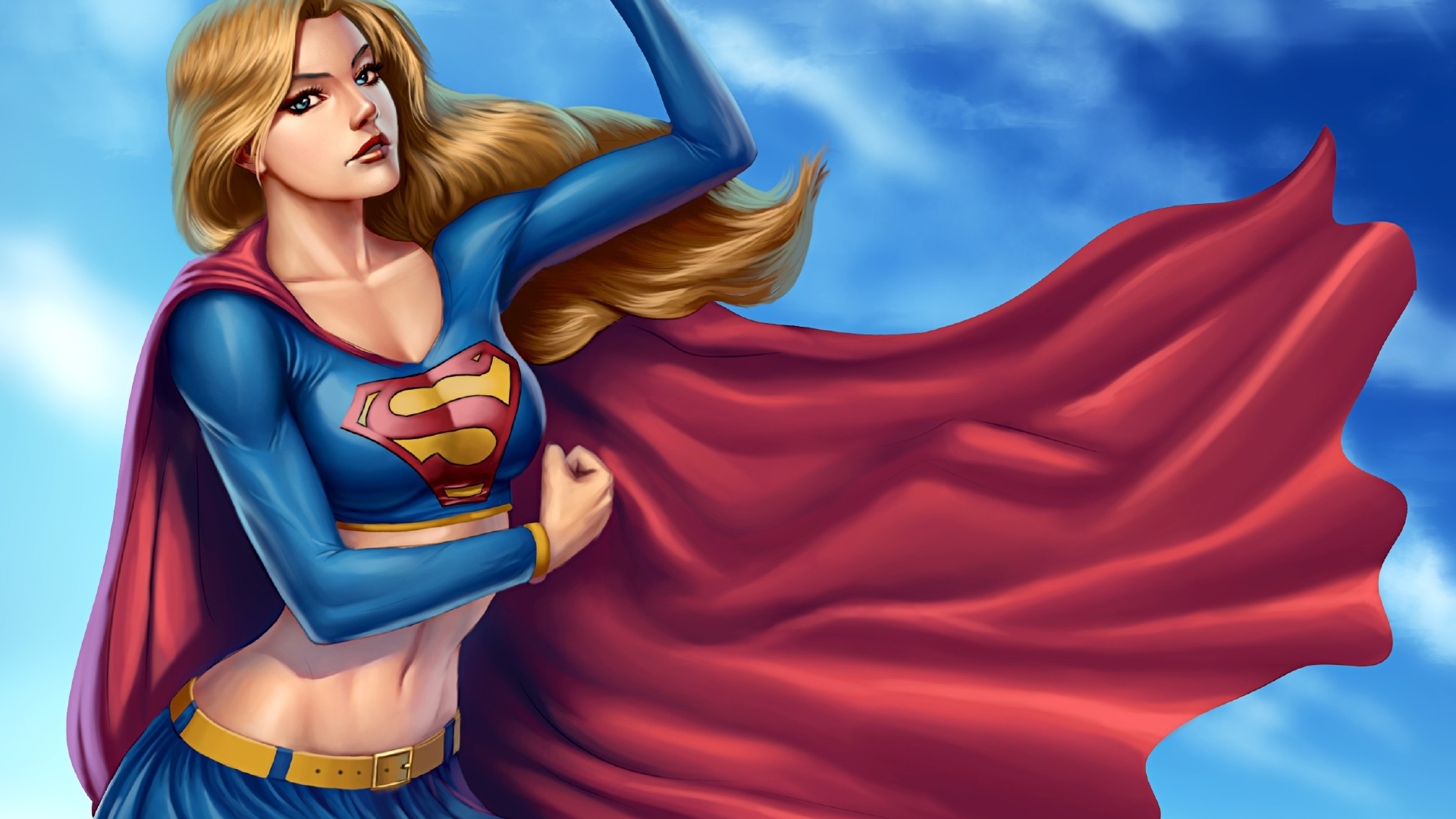 Wallpaper Superhero Supergirl Dc Ics Kara Zor El Kryptonian
