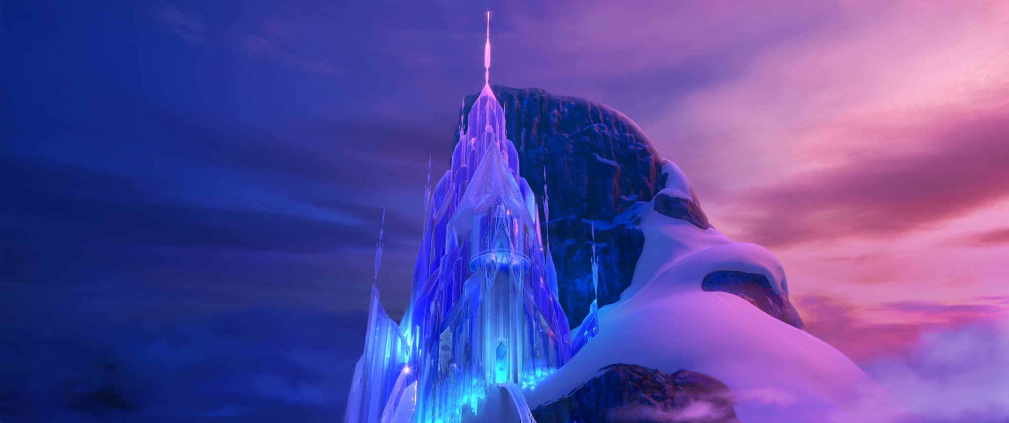 New Frozen Image Show Off Elsa S Ice Palace Arendelle More
