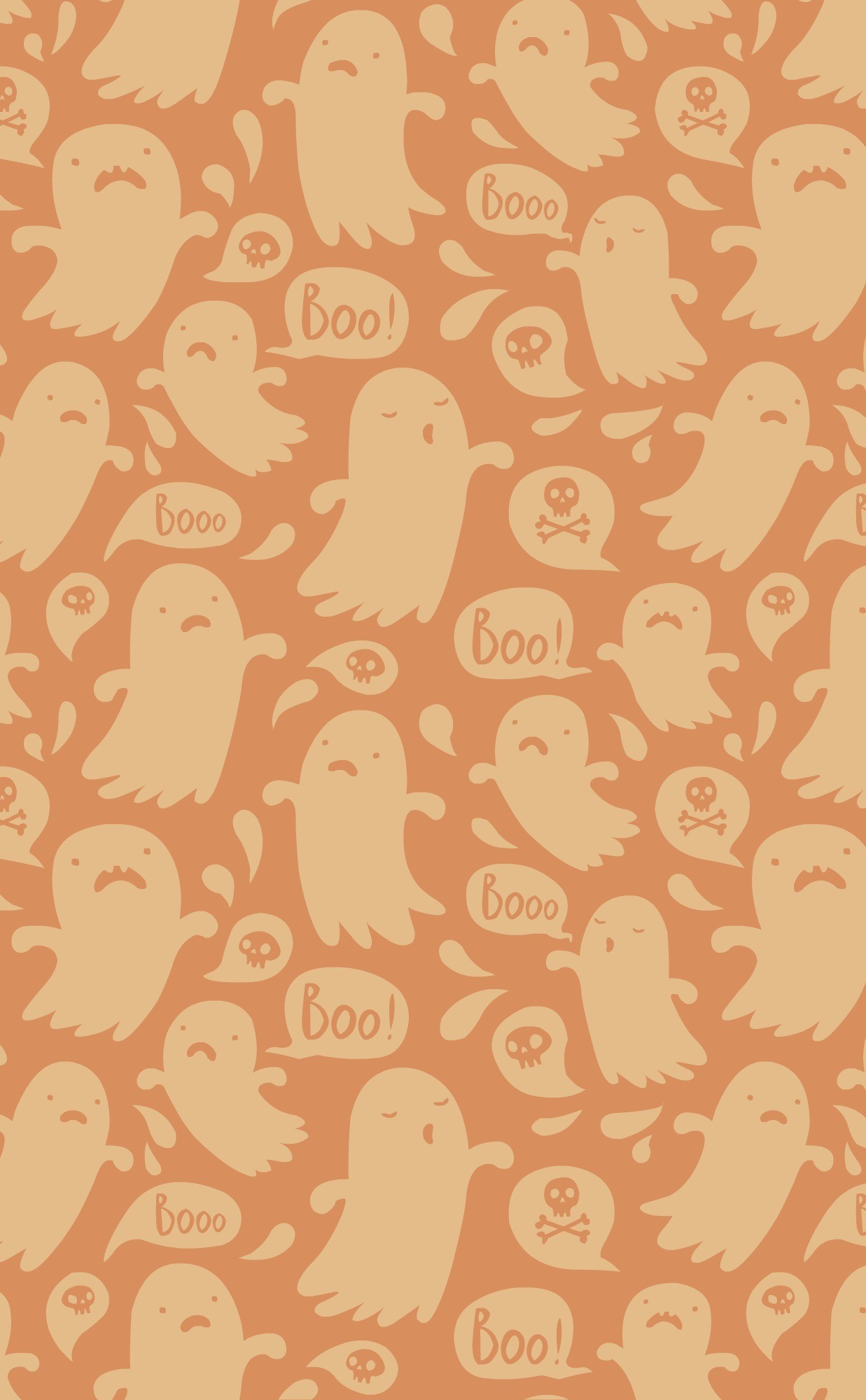 Cute Halloween iPhone Wallpaper