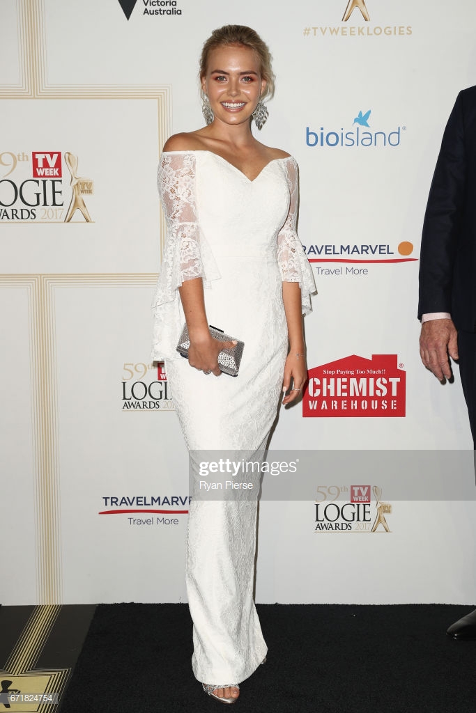 Lilly Van Der Meer Arrives At The 59th Annual Logie Awards