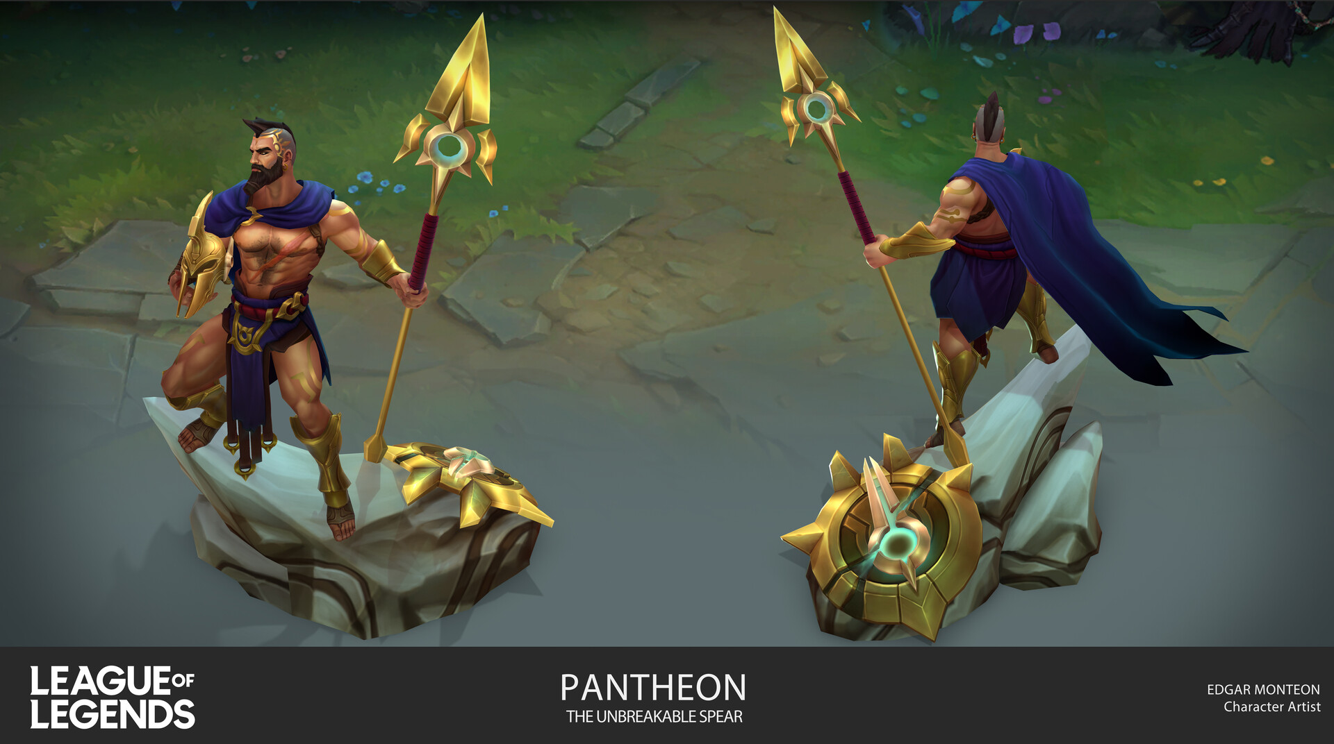 Pantheon Background League Of Legends