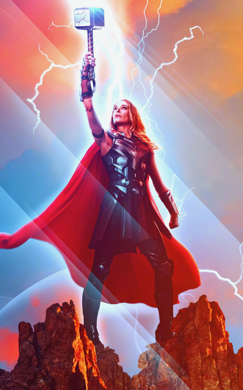 Lady Thor Love And Thunder Action Movie