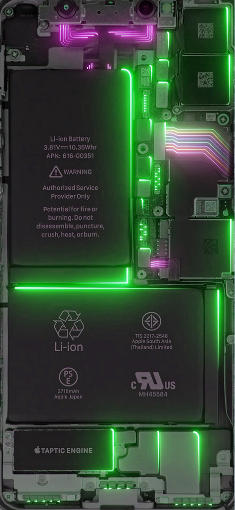 Power Led Wallpaper